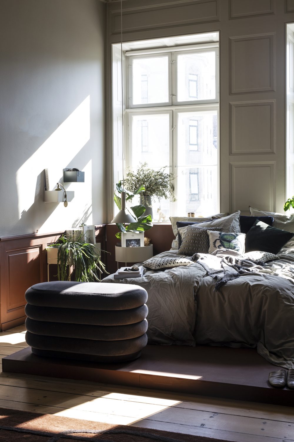 THE HOME Ferm Living Showroom in Copenhagen, Ferm Living, Scandinavian Decor, bedroom decor