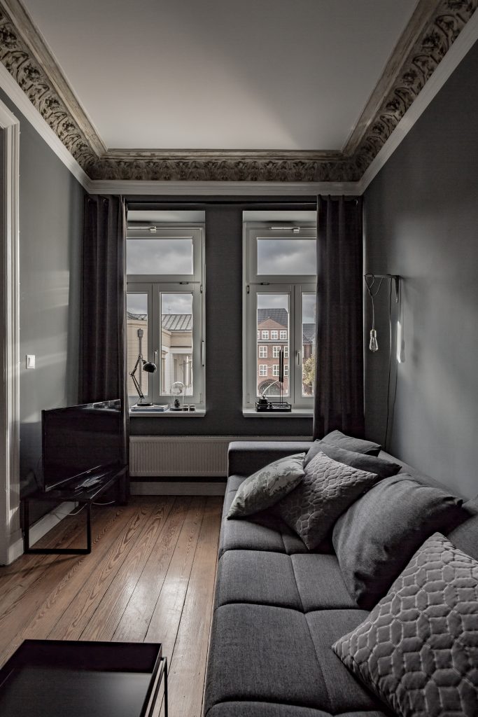 Elegant Nordic Apartment in Gray